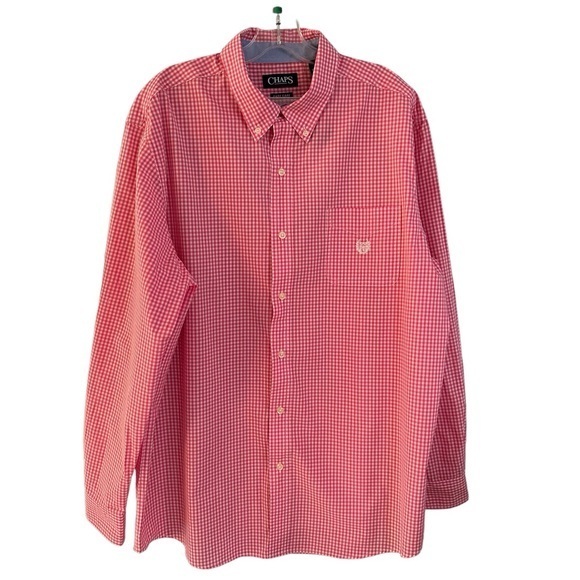 Chaps Gingham Shirt - Picture 1 of 6